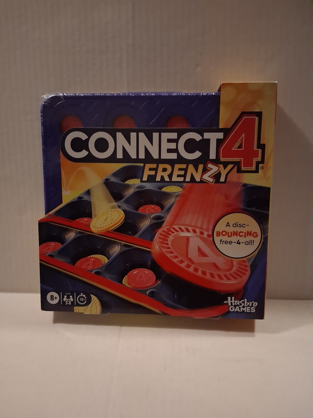 Hasbro Connect 4 Frenzy - Red and Yellow Accents